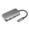 4-in-1 Display Port Hub TV Adapter Cable Expansion Dock Digital Wire Converter e/DVI/VGA Output