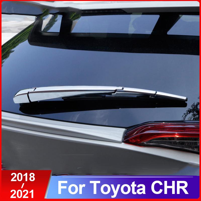 ABS автомобильный задний дворник накладка стеклоочистителя наклейки для Toyota C-HR CHR 2016 2017 2018 аксессуары для стайлинга автомобилей