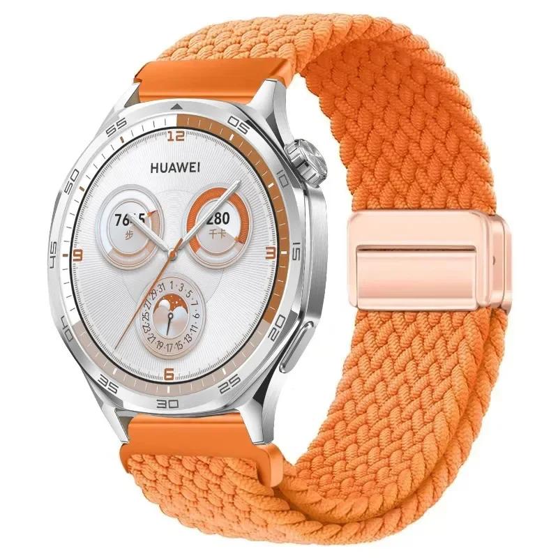 Нейлоновый ремешок-петля 22 мм 20 мм для Huawei Watch GT6 41 мм GT5 4 Pro 46 мм 41 мм Сменный ремешок для запястья для Huawei Watch GT 6 5 4 46 мм 41 мм 42 мм