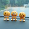 Car Ornaments Smiling Face Spring Doll Expression Package Toys Shook His Head Car Accessories
