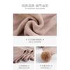 Scarf Winter New Korean Version Baiqiu Winter Solid Color Student White Hanging Ball Knitted Wool Winter Girl Scarf