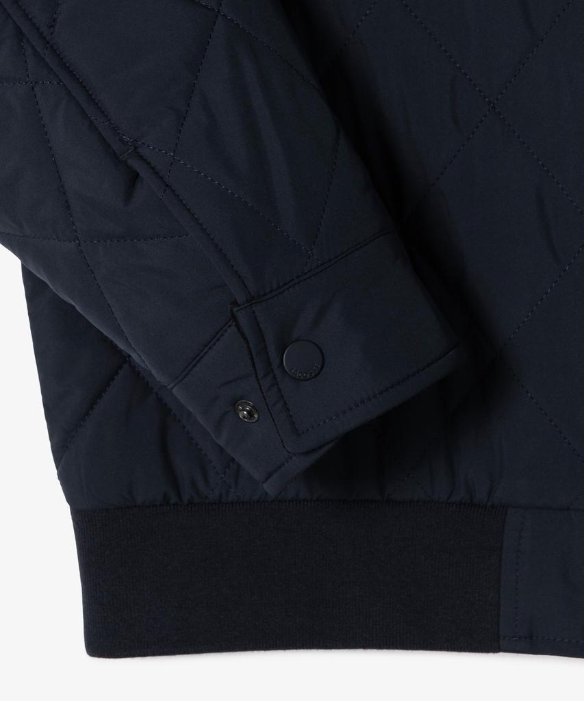 LACOSTE Men'S High-Neck Diamond Quilted Padded Jacket Bh970E-56N Hde