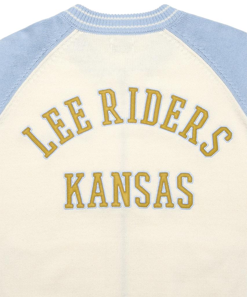 Вязаный кардиган на молнии Lee Riders Цвет: Слоновая кость