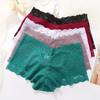 FINETOO Women Lace Boyshort Panties 3Pcs/set Low-Rise Underpants S-XL Ladies Floral Underwear Sexy Panties Comfortable Lingerie