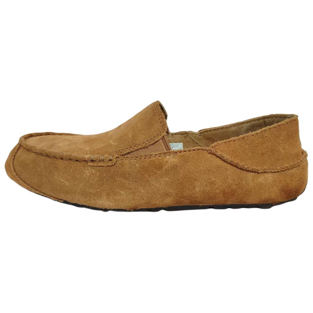 UGG Upshaw Versatile Retro Casual Shoes Men Shoes Brown 1014635-CHE