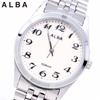 Часы Seiko Watch Alba, кварцевые, из нержавеющей стали, водонепроницаемые, для повседневной жизни, аналоговые, SEIKO ALBA, мужские (10 АТМ) (Серебряный (АЕФК425))