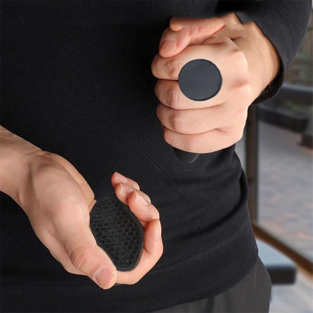 1 Pair Elastic Workout Gym Gloves Anti-slip Silicone Palm Grips Weight Lifting Grips Gym/Fitness