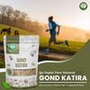 Go Vegan Натуральная камедь трагакант (Гонд Катира) 100 г | Камедь трагакант | Высокие охлаждающие свойства | 100% натуральный суперфуд