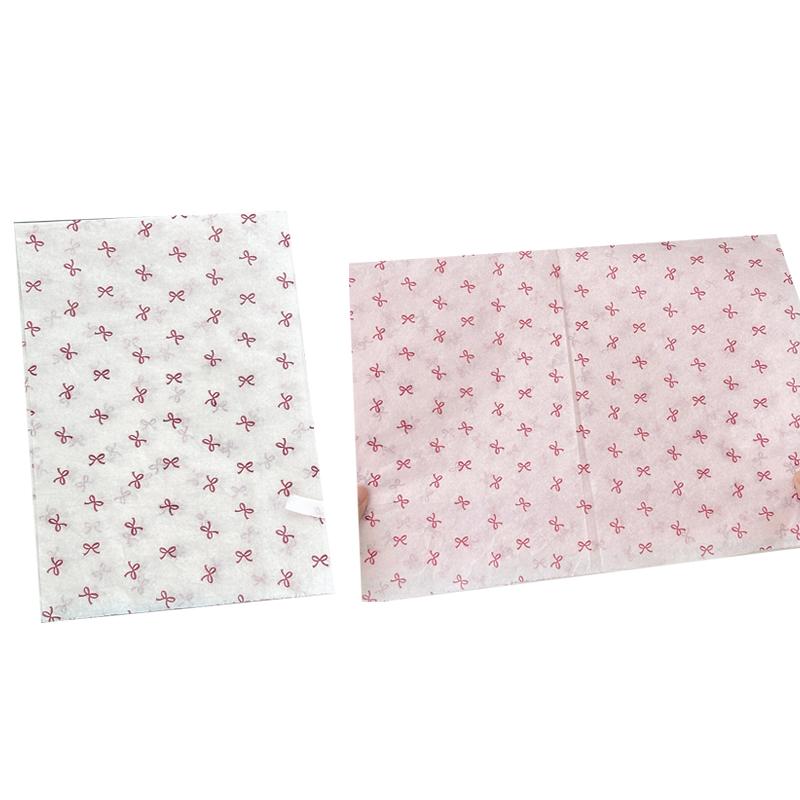 10Pcs Bowknot Sydney Paper Hand-Kneaded Paper Cotton Paper Bouquet Flower Wrapping Paper Flower Wrapping Paper Cake Baking Gift