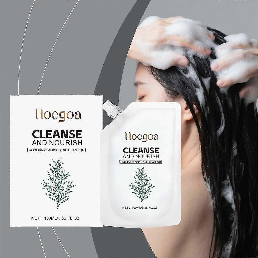 Rosemary shampoo is refreshing and gentle, leaving hair smooth, shiny, and producing rich lather.