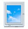 Okno Białe Pcv Uchylne 70X80 700X800 Dwuszybowe, Uchylane Od Góry Nowe Okna