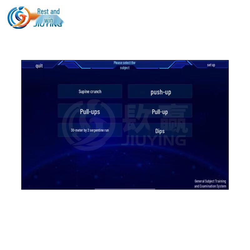 Jiuying AI Smart 7-in-1 Fitness Training & Evaluation System