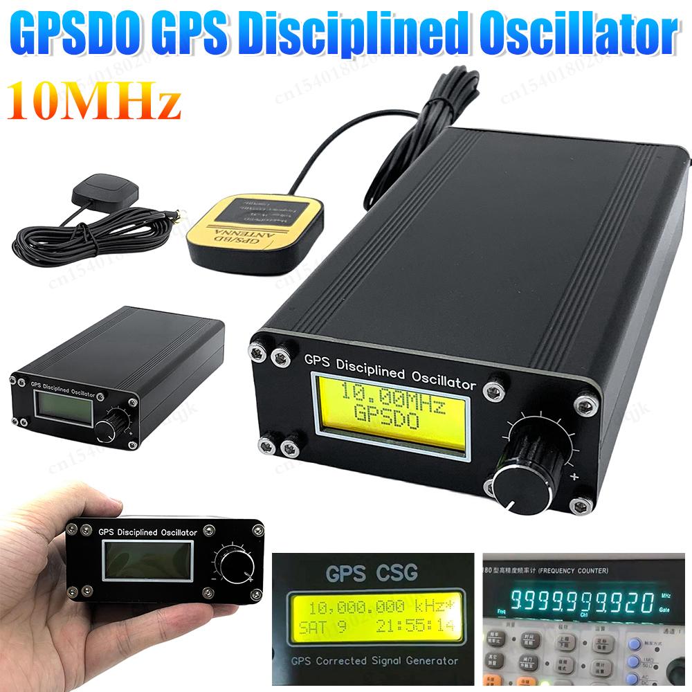 GPSDO 10 МГц Источник Сигнала Система Позиционирования Квадратная Волна GNSS GPS Осциллятор с Синхронизацией по Спутнику Часы (Без адаптера питания)