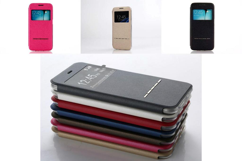 For Iphone 6s Smart Flip Case With Antishock Tpu Material For Reliable Screen Protection