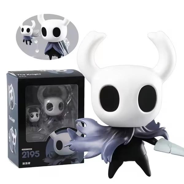 Набор мини-фигурок Hollow Knight Silksong 2195 2196, ПВХ-статуэтки Рыцарь и Шершень, Коллекционная фигурка из игры, Декор для рабочего стола, Коллекционная фигурка