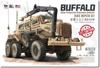 Модель тройника American Buffalo MPCV A1 Removal Plastic Model TK7360 1/72 6×6 (Машина для уничтожения мин) (Боевая машина)