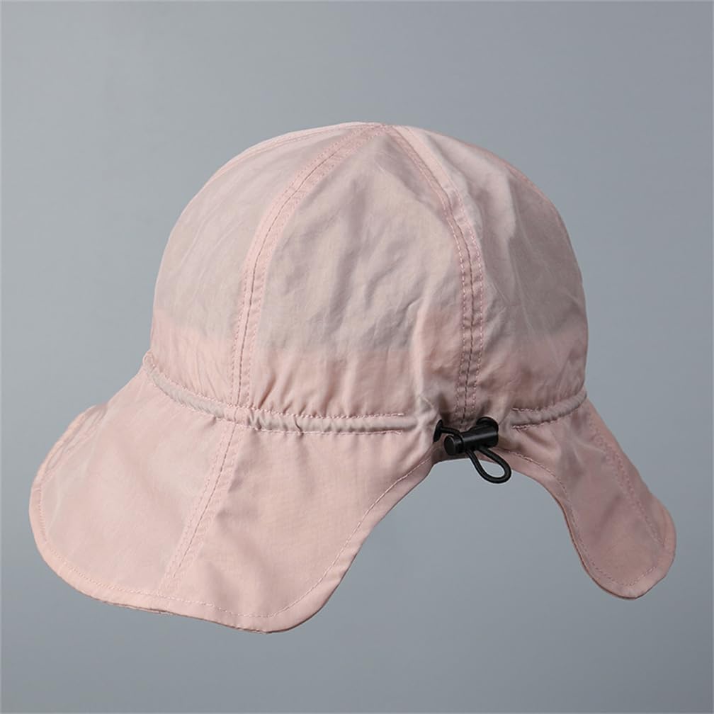 ЛИНШИН Летняя панама с широкими полями, защитой от УФ, легкая, от солнца, регулируемая, однотонная, идеально подходит для улицы и прогулок, один размер подходит для женщин, защита, козырек,