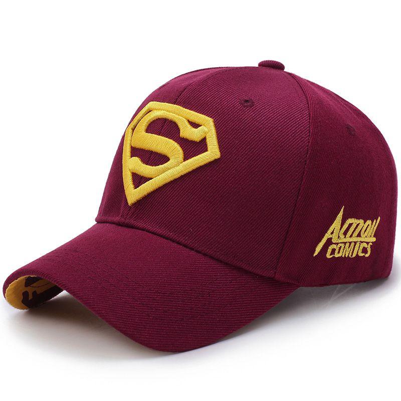 Роскошная Кепка Супергероя Супермен Snapback Вышитая Кепка Унисекс Дизайн в Стиле Стимпанк