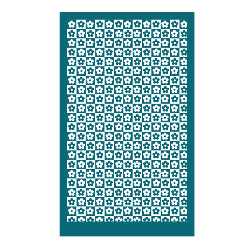 Новые трафареты для шелкографии с цветами, многоразовый набор для шелкографии для печати глиняных штампов, инструмент для полимерной глины, изготовление ювелирных изделий, серег