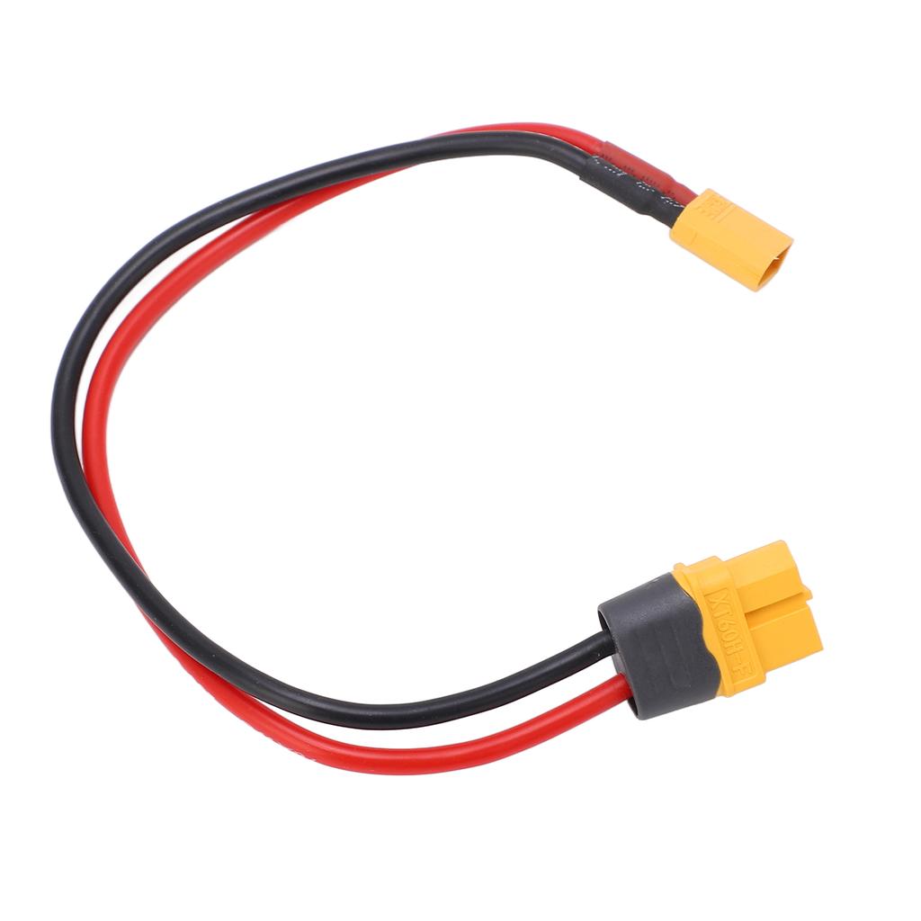 Переходник XT60 Female to XT30 Male с разъемом кабеля и силиконовым проводом 16AWG для RC 23,5 см