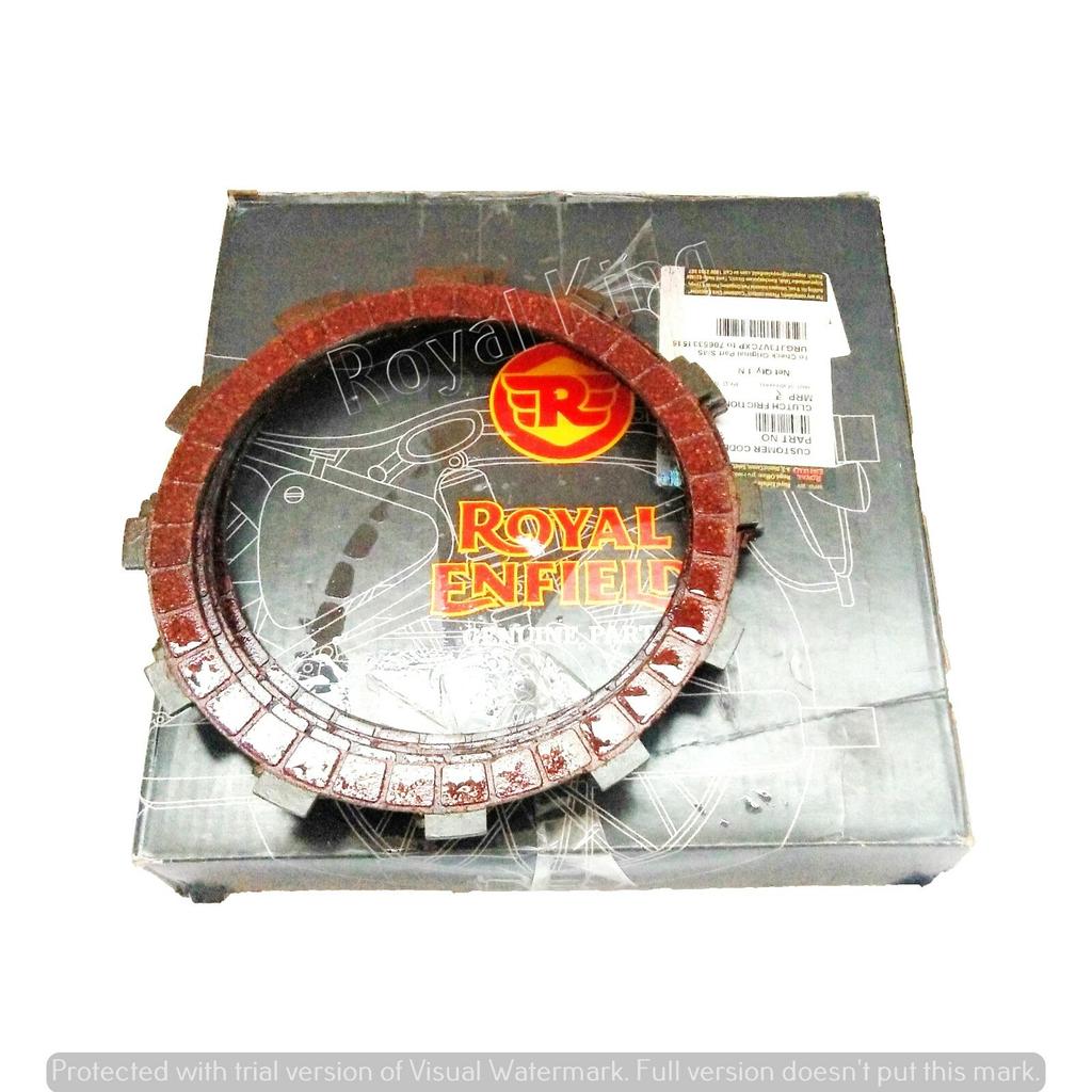 Royal Enfield Classic & Bullet 500 UCE "Clutch Friction & Plain Plate Kit"