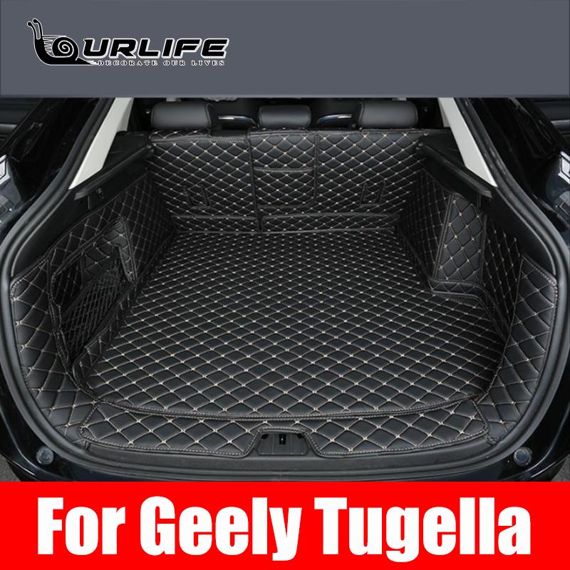 Car Trunk Mats Waterproof Boot Carpets Car Mat Interior For Geely Tugella 2022