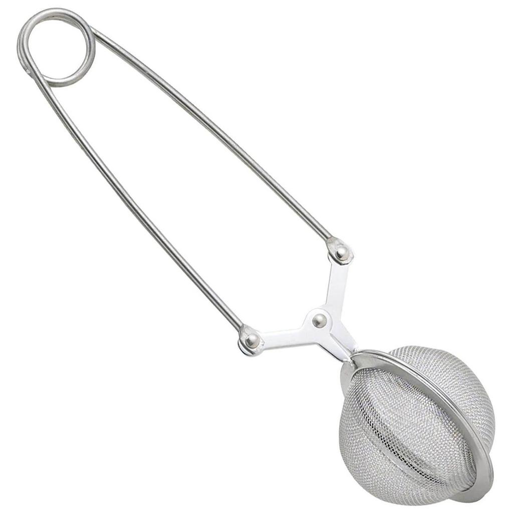 Ложка из нержавеющей стали, чайные листья, сетчатый шарик для заварки, фильтр-сито