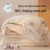 Premium Cotton Quilt: Class A, Single/Double, All-Season, Extra Thick for Winter Warmth