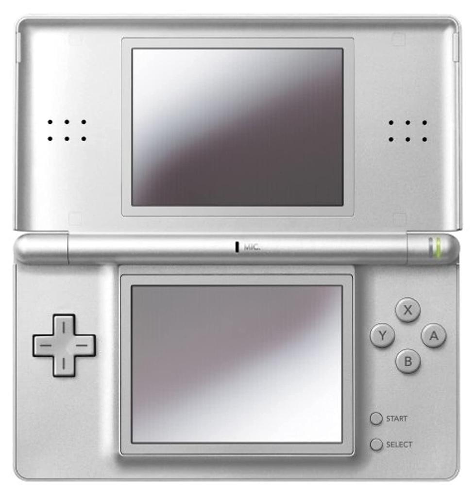 Nintendo DS Lite Глянцевый Серебристый