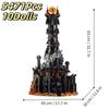 Новый MOC Башня Ока Саурона Уличный вид Строительная модель, Орнамент для украшения дома, Праздничный и День Рождения Подарок