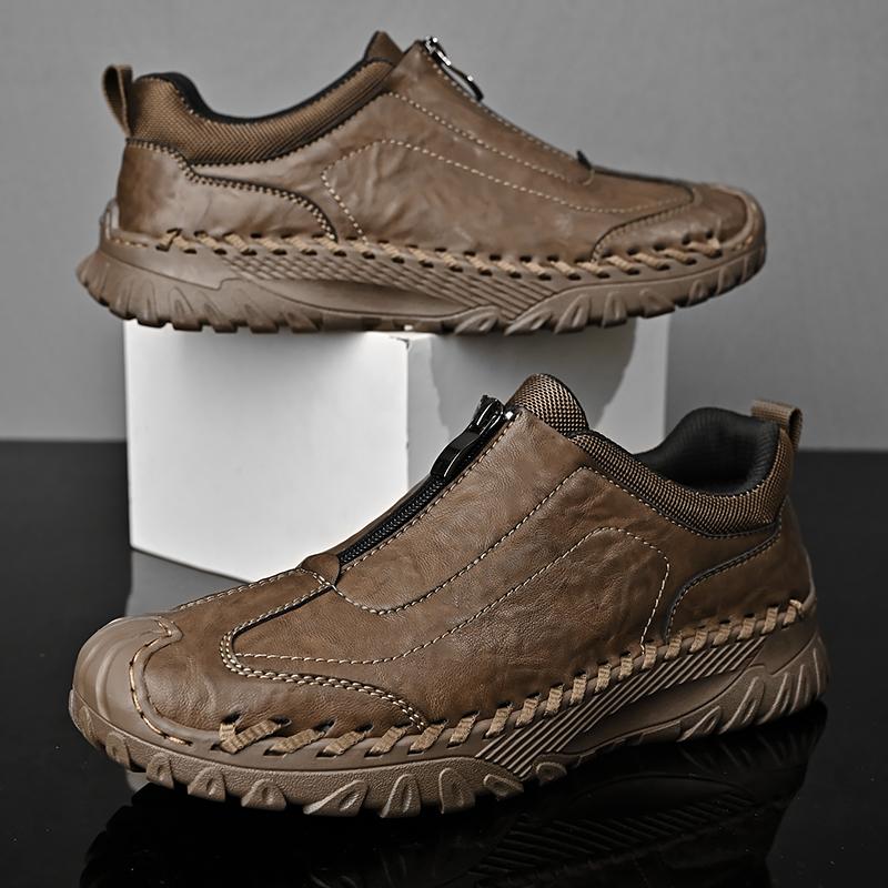 Кожаная обувь Мужская Повседневная Лоферы Роскошный Дизайн Слипоны Мужские Туфли Платье Стиль Досуг Большой Размер Износостойкая Подошва для Улицы