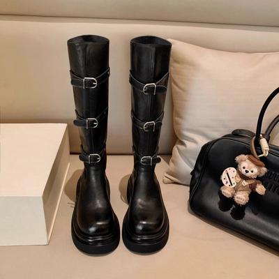 Новые осенне-зимние ботинки Мартин на платформе, ретро летние ботинки, женские летние ботинки, ковбойские ботинки в западном стиле