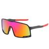 Fashion Cycling Glasses Outdoor Sports Mirror One-piece Large Frame Sunglasses Dazzling Reflective Mercury Sunglasses