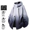 Unisex Gradient Windproof Hooded Jacket: Spring/Autumn Outdoor Casual & Water-Repellent Mountaineering Coat
