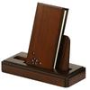 Modern Viewing Stand and Memorial Book Set with Cherry Blossom Carvings, Made of Oak Wood, Suitable for Memorial Books and Memorial Book Stands.