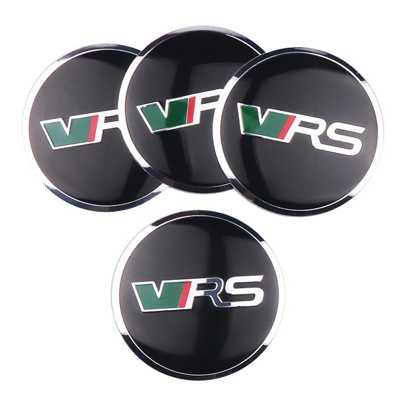 2025 New 4Pcs Aluminum Alloy Car Wheel Center Hub Caps Cover Rim Sticker Badge For Skoda Octavia 2 VII Fabia Rapid Superb Scala