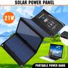 Flexible Foldable Solar Panel 6V High Efficience Solar Battery Charger 21W Solar Phone Charger for Travel Iphone