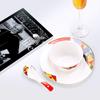 PIMIO Dora 28-Piece Ceramic Dinnerware Set