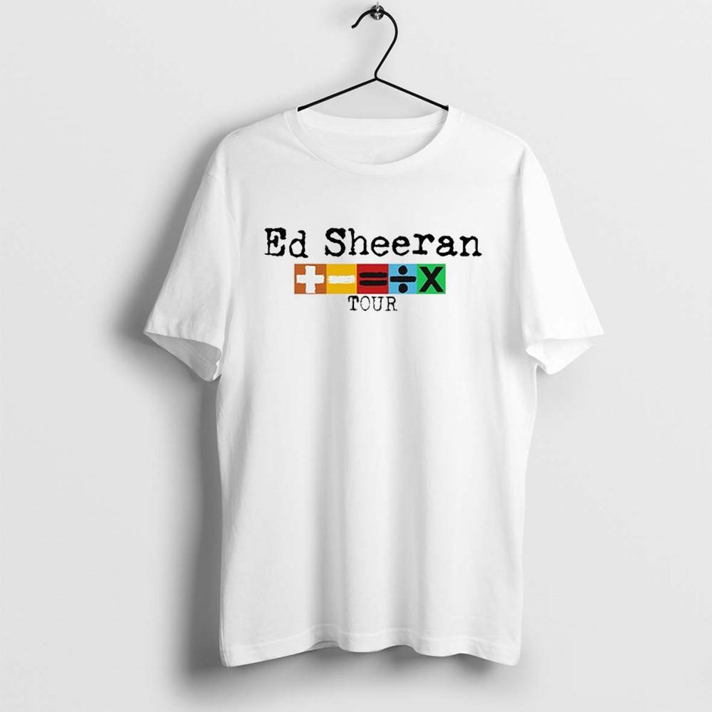 Ed Sheeran The Mathematics America Tour T shirt Full Size S-5XL Unisex T-Shirt