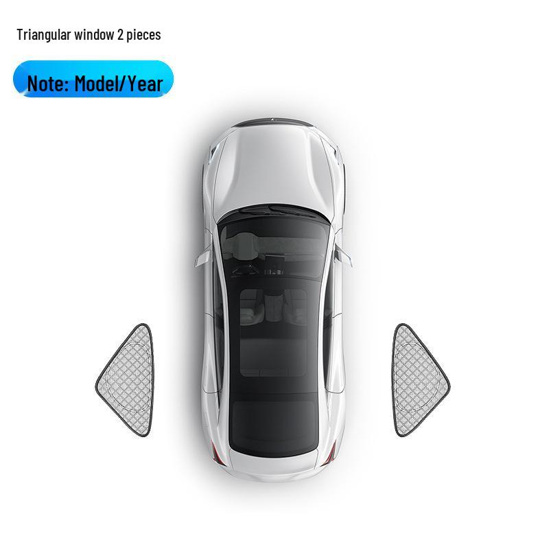 Шторка-солнцезащита для Xiaopeng M03 X9 P7+ - Утолщенная теплоизоляция и защита конфиденциальности