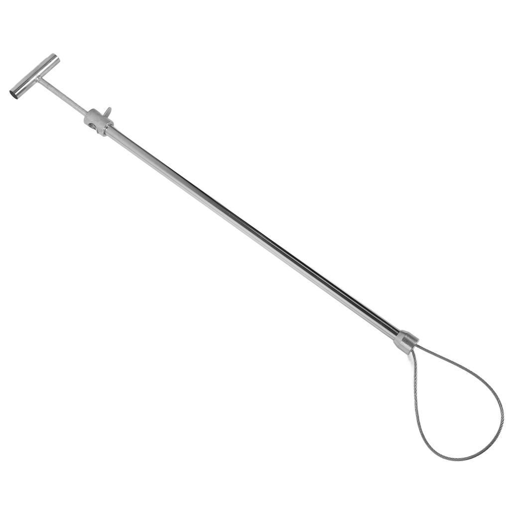 Pig Holder Hog Catcher Pole Stainless Steel Animal Holder Catcher Tool for Pig Dog Farm Equipment