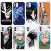 Чехол DT31 Bleach Anime для Samsung A04 A14 A23 A34 A54 M23 M33 M52 M53 Realme 10 9 C30S C35 C55 VIVO Y02S Y21 Y33S Y51 X80 Pro Прозрачный чехол
