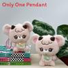 Plush Bunny Hanging Decor With Pp Cotton Filling For Gift And Party Decorations