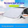 Magnetic Car Windshield Snow Shield & Sunshade - Heat Insulation, Windproof, Anti-Freeze Cover
