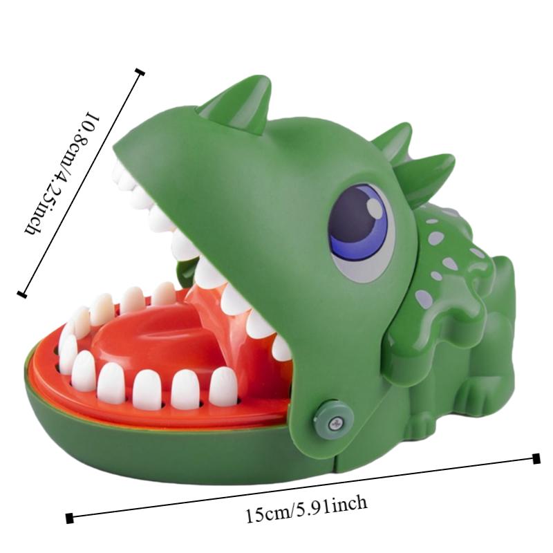 Safe Hand-biting Crocodile Scary Toy Odorless Hand-biting Dinosaur  Birthday Gift