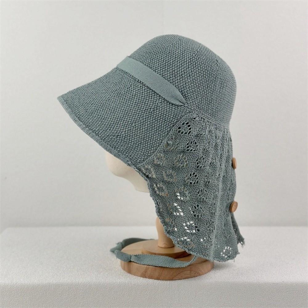 Breathable Weaving Fisherman Hat Foldable Beach Hat Korean Bucket Hat Women