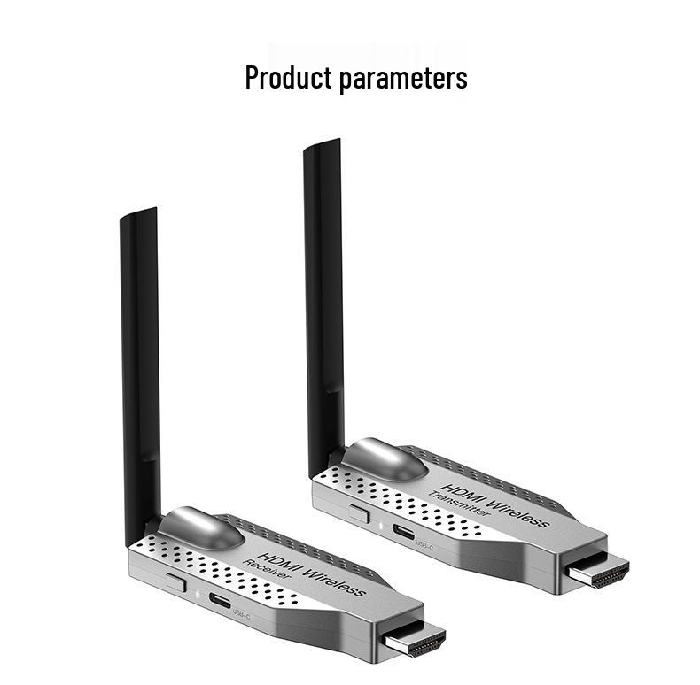 Беспроводной HDMI-передатчик 1080P и устройство для дублирования экрана, дальность 50 м
