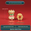 Винтажные латунные филигранные бусины-разделители с жемчугом для изготовления браслетов своими руками