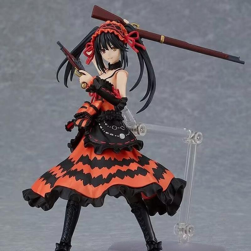 Date A Live Главный герой Токисаки Куруми Сочлененная Фигурка Игрушки Наборы для Игры Коллекционирование Украшение Аниме Периферия Подарок на День Рождения Подарки