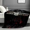 Rammstein Print Blanket - Soft & Comfortable, for Bedroom, Travel, Sofa, Home Decoration - Birthday Christmas Gift for Friend